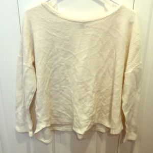 Cream sweater